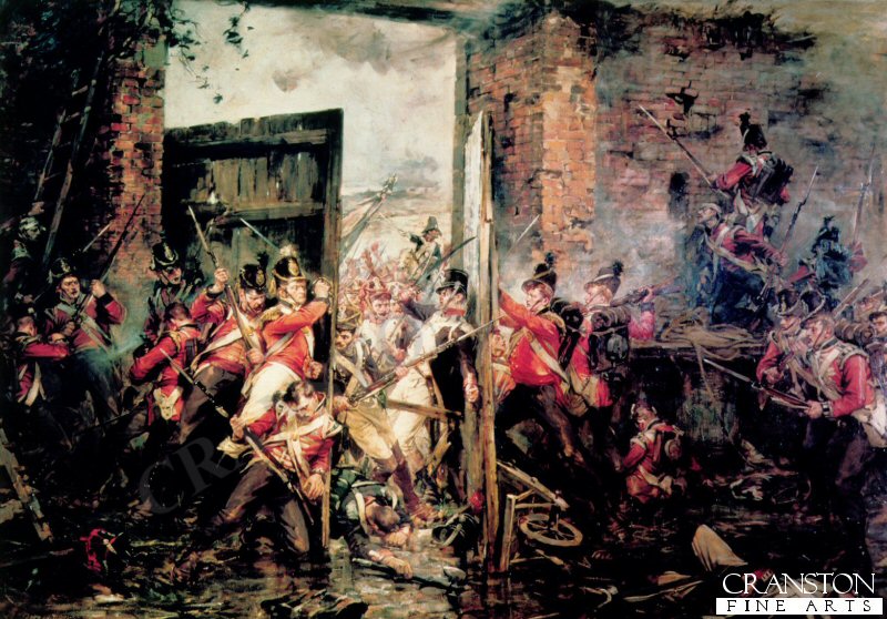 Hougoumont by Robert Gibb. (B)