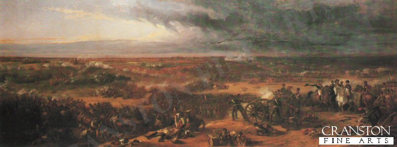 The Battle of Waterloo by Sir William Allen.