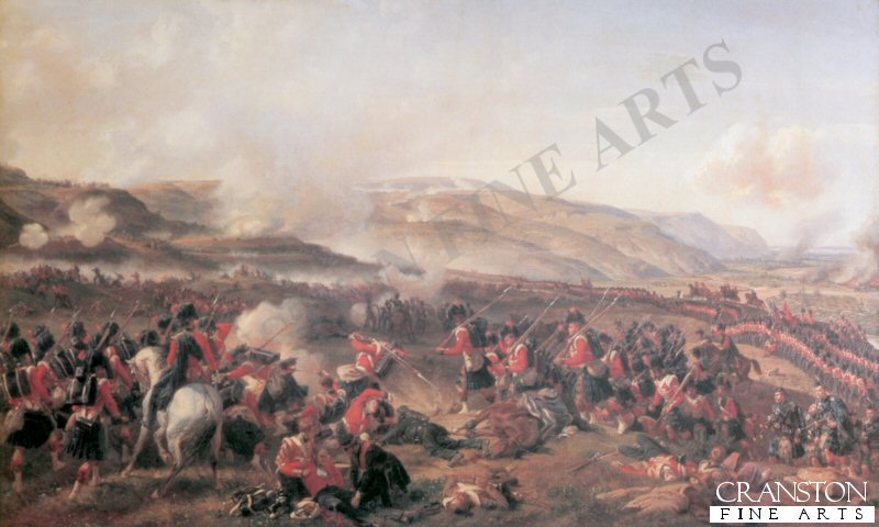 The Battle of Alma by Felix Philippoteaux.