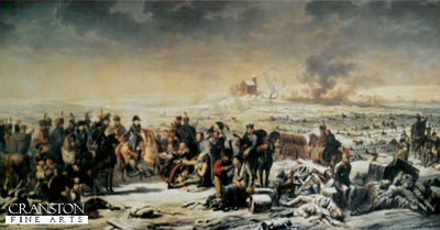 The Battle of Eylau 8th February 1807, by Adolphe Roehn (B)