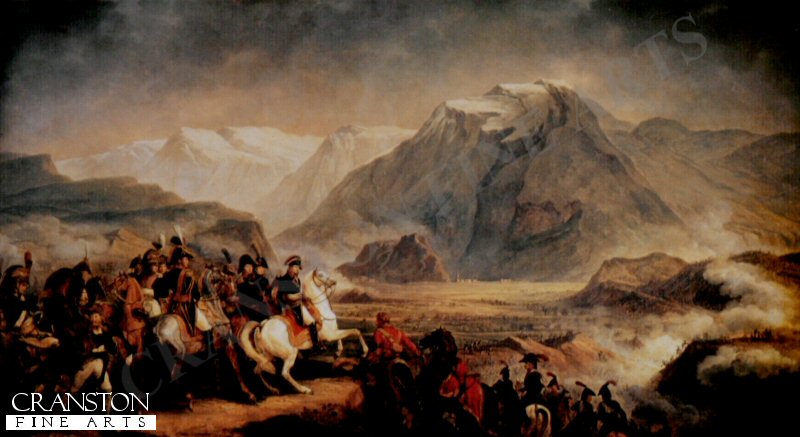 The Battle of Rivoli by Carl Vernet.