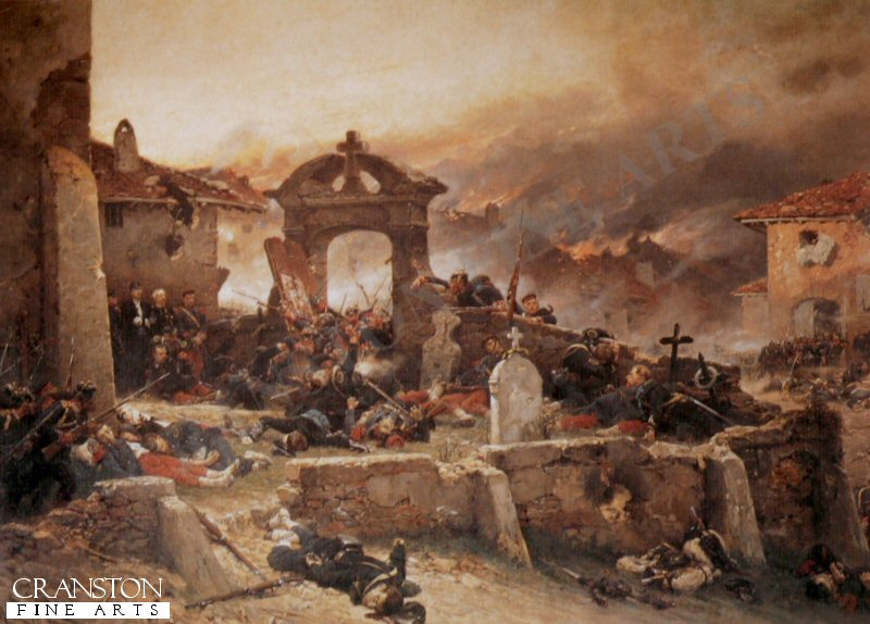 Le Cimitiere De Saint Pravat by Alphonse De Neuville (GL)