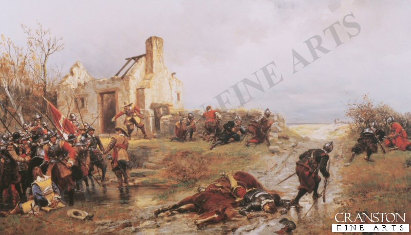A scene From the Civil War by Ernest Crofts. (GL)