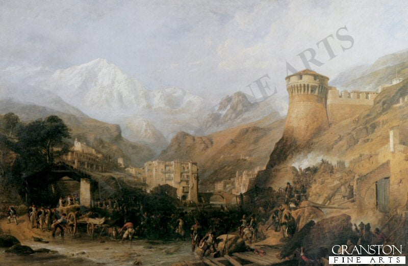 Battle of Roveredo by William Clarkson Stanfield.