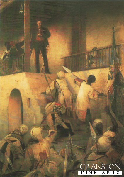 General Gordons Last Stand, Khartoum 26th January 1885 by George William Joy (GL)