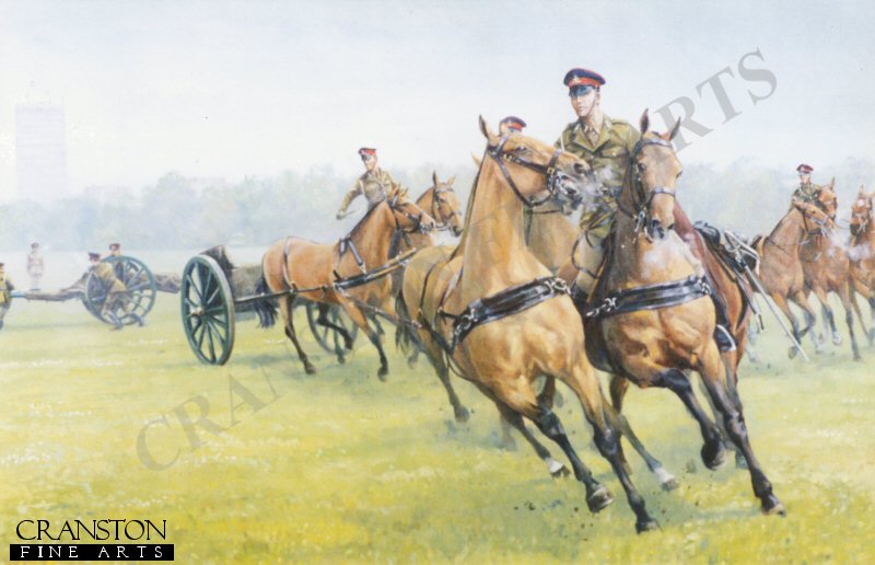 Unhooked, Kings Troop R.H.A Number 2, by Mark Churms. (AP)