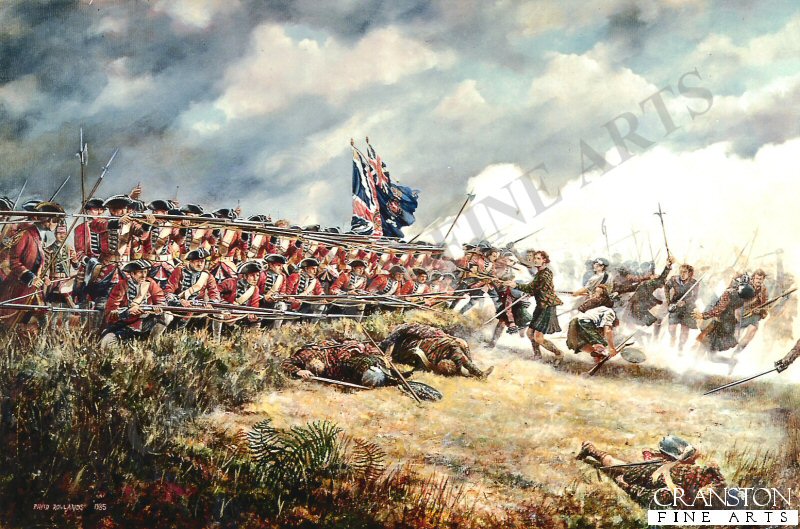 The Battle of Culloden, 16th April 1746 by David Rowlands (AP)