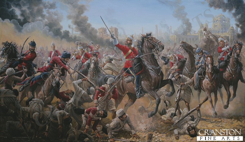 Charge and Pursue by Mark Churms. (AP)
