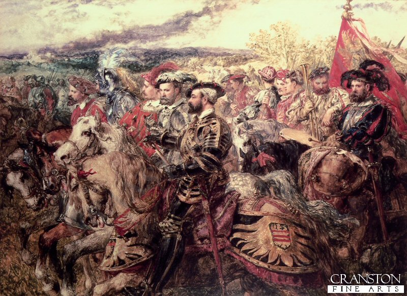 Field of the Cloth of Gold by Sir John Gilbert.