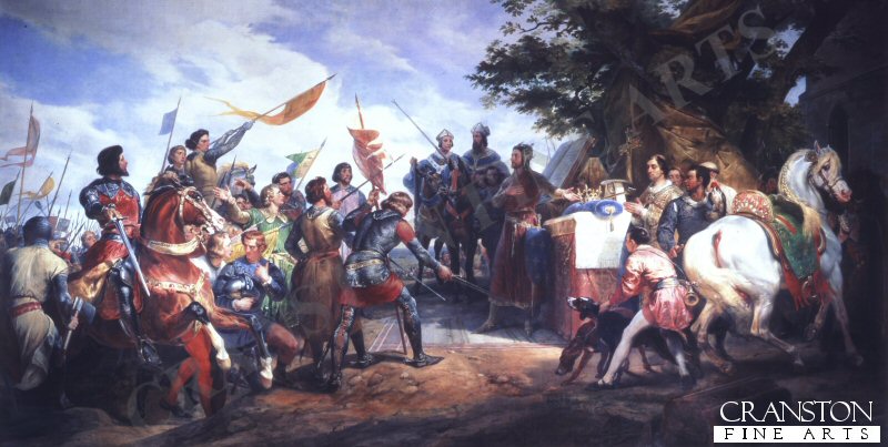 The Bataille de Bouvines 27th July 1214 by Horace Vernet (GL)
