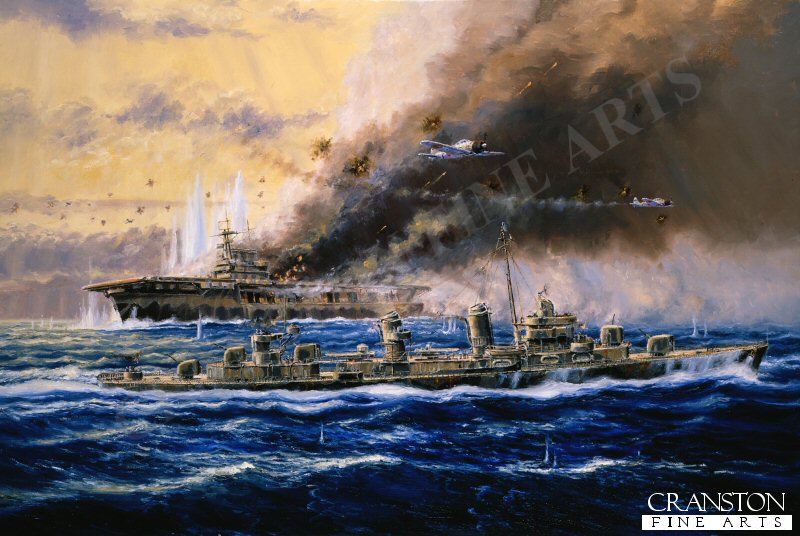 USS Hornet, Eye of the Storm by Anthony Saunders (AP)