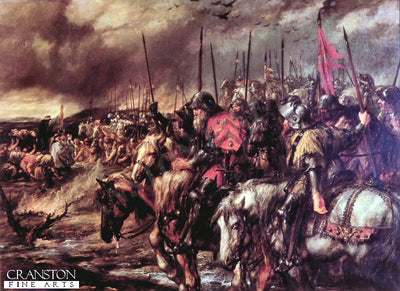 Morning of Agincourt by Sir John Gilbert (B)