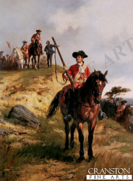 The Outpost (Dragoon c 1700) by Ernest Crofts.