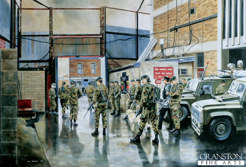Belfast Patrol by David Rowlands. (AP)