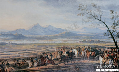 The Battle of Wagram 6th July 1809 by Emil Adam (B)