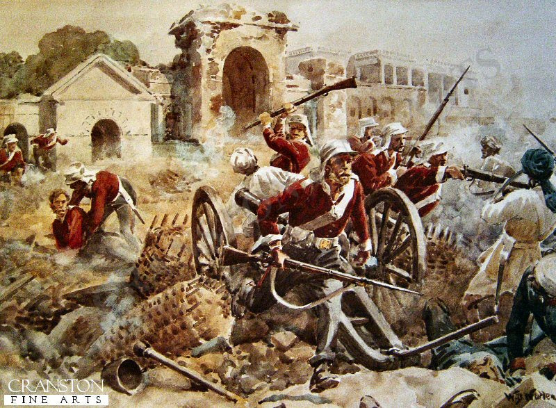 Captain Burnard McCabe VC of the 32nd by William Barnes Wollen.