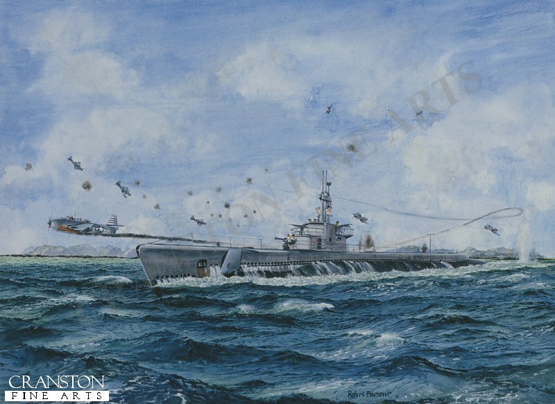 USS Tang, The Life Guard of Truk Atoll by Robert Barbour (P)