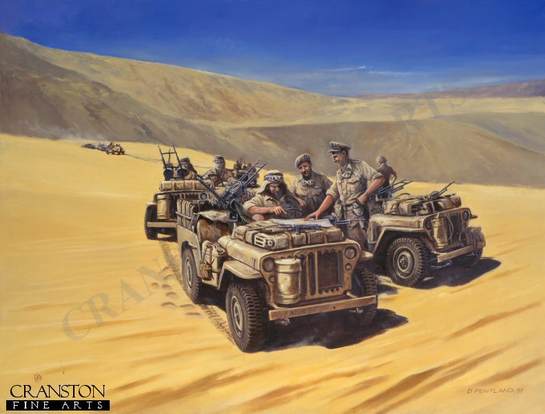 Paddy's Troopers, The Sidi Haneish Road, 17th July 1942 by David Pentland. (AP)
