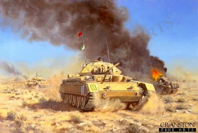Operation Crusader, 18th November 1941 by David Pentland. (GL)
