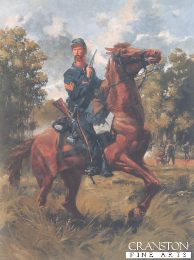 2nd US Cavalry 1862 by Jim Lancia.