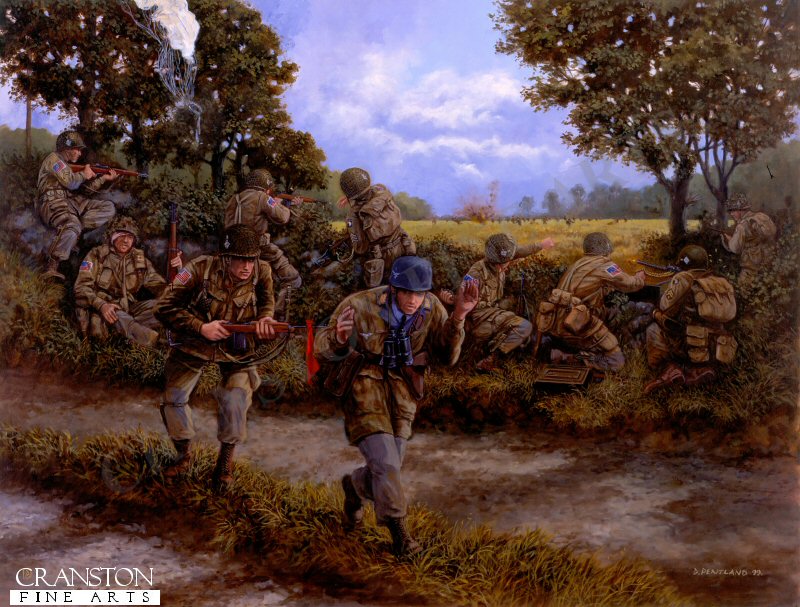 Hell's Corner, 7th June 1944 by David Pentland. (GL)