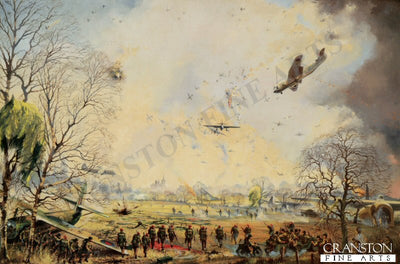 Hamminkeln, 6th Airborne Assault over the Rhine, 24th March 1945 by John Sellers. (B)
