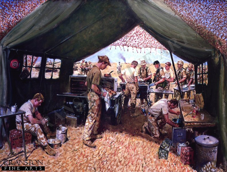Sustaining Forward by Terence Cuneo.