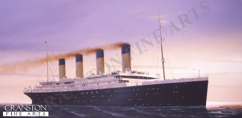 RMS Titanic. Ship of Dreams by Ivan Berryman. (GS)
