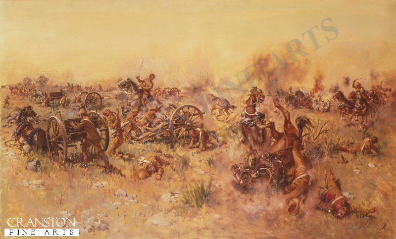 Ambush at Sanna's Post by Terence Cuneo.