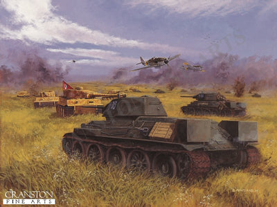 Clash of Steel, Prokhorovka, Kursk, 12th July 1943 by David Pentland. (H)