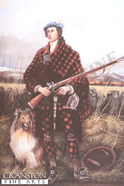 Jacobite Officer 1745 by Ian Cameron Ritchie.