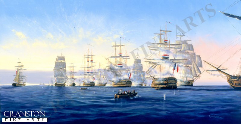 Admiral Nelsons Victory at the Battle of the Nile by Graeme Lothian (AP)