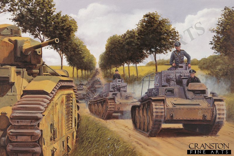Blitzkrieg, Northern France, May 1940 by David Pentland. (AP)