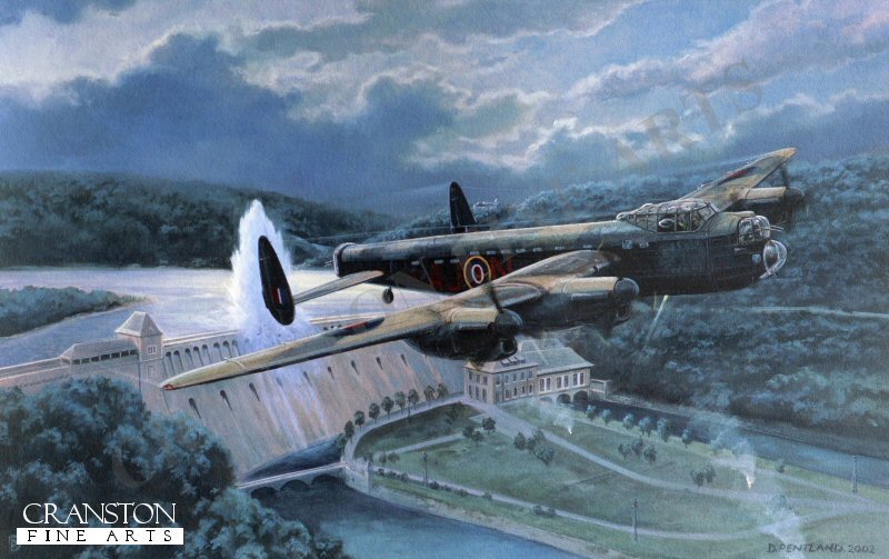Target Y The Eder Dam Raid, The Ruhr Valley, 17th May 1943 by David Pentland. (APB)