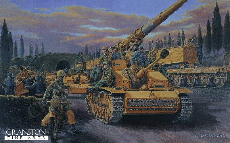 Anzio Annie, Italy, 29th January 1944  by David Pentland (APE)