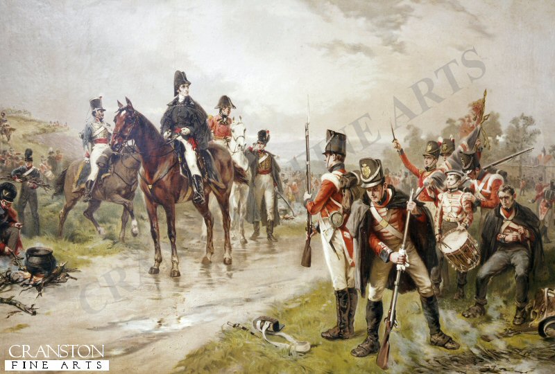 Wellington at Waterloo by Robert Hillingford (B)