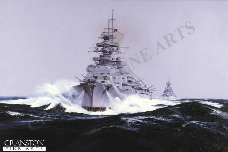 Big Brother, Little Sister (Bismarck and Prinz Eugen ) By Randall Wilson. (AP)