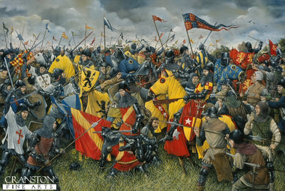 Battle of Crecy by Brian Palmer. (AP)