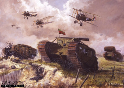 To the Green Fields Beyond, Cambrai, France, 20th November 1917 by David Pentland. (PC)