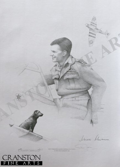 Wing Commander Johnnie Johnson DSO**, DFC* by Graeme Lothian. (AP)