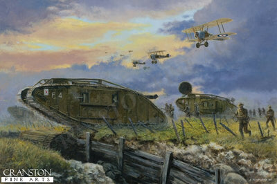Battle of Cambrai, France, 20th November 1917 by David Pentland. (B)