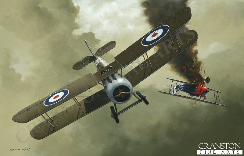 Major William Barker VC, DSO - Nearly an Ace in a Day by Ivan Berryman. (APB)