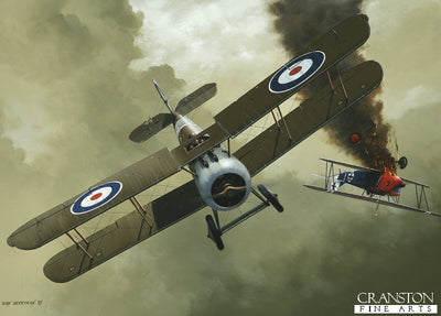 Major William Barker VC, DSO - Nearly an Ace in a Day by Ivan Berryman. (PC)