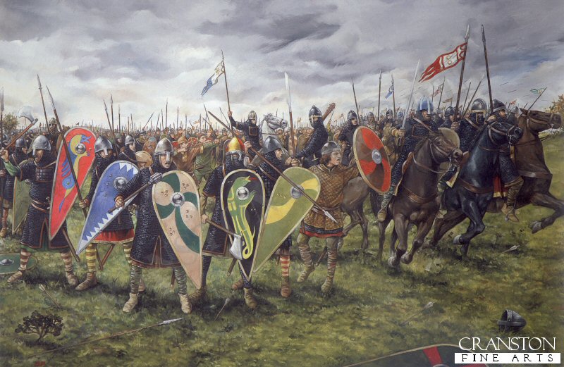 The Battle of Hastings - The Norman Lines by Brian Palmer. (GL)