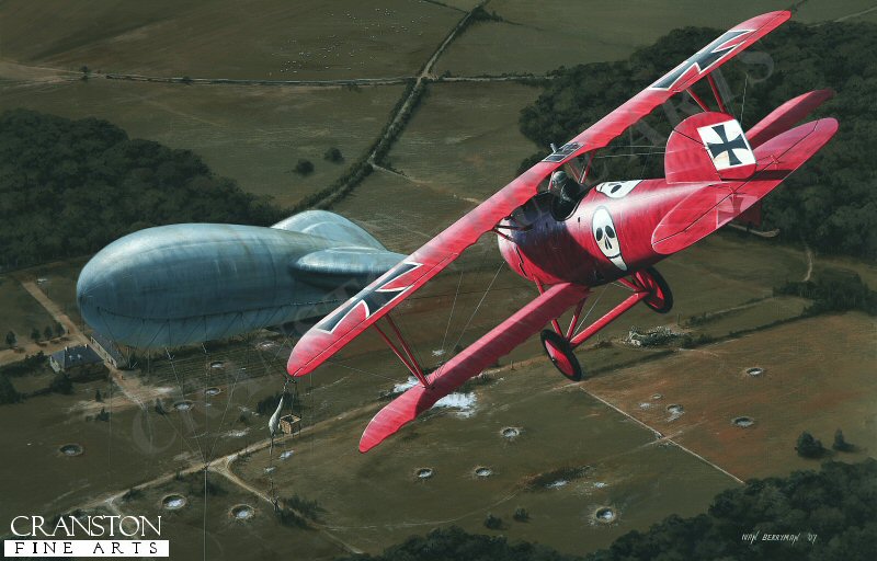 Oberleutnant Godwin Brumowski by Ivan Berryman. (GL)