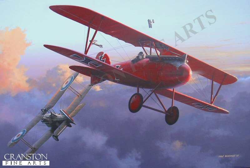 Oberleutnant Lothar Freiherr von Richthofen by Ivan Berryman. (GS)