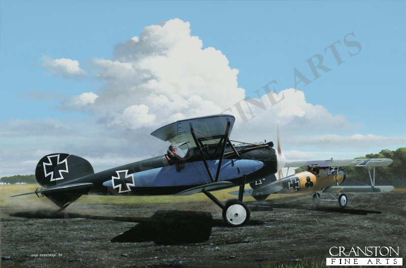 Leutnant d R Viktor Schobinger by Ivan Berryman. (GL)