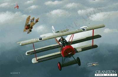 Leutnant Wolfram von Richthofen by Ivan Berryman. (B)