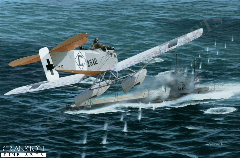 Kapitanleutnant zur See Friedrich Christiansen by Ivan Berryman. (GL)