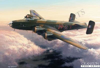 Halifax Mk.III NA337 by Ivan Berryman. (RM)